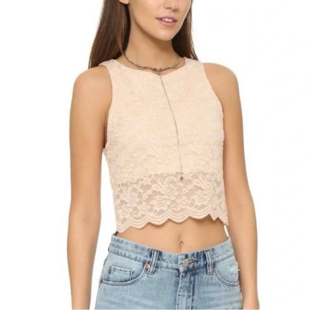 Intimately Free People Lace Crop Top